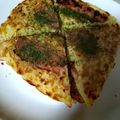 芝政の世界's cooksnap of when they made ふわふわトロっトロの大阪お好み焼き！.