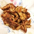 ボボモン's cooksnap of when they made 旨味たっぷりパリパリ鶏皮チップス♪.