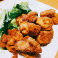 ﾙﾝﾁｬ's cooksnap of when they made 激ウマ！わが家の米粉でから揚げ.
