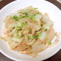 Aちゃん。's cooksnap of when they made 白菜とツナと柚子胡椒の焼うどん.