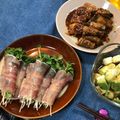 あおい♫'s cooksnap of when they made 簡単！かいわれ巻くだけ生ハムサラダ☆.
