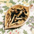 なつき☆ミ's cooksnap of when they made タモギタケとワカメのワイン醤油焼き.