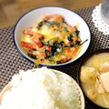 ゆく☆'s cooksnap of when they made 簡単！ほうれん草とベーコンのチーズ焼き.