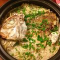 やひー's cooksnap of when they made インパクト大☆意外に簡単♪土鍋で鯛めし.