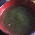 ﾌﾞﾚﾝﾀﾞ's cooksnap of when they made とろろ昆布で♡即席のお吸い物♪.