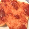 V666's cooksnap of when they made 食パン☆苺ジャムマーガリン.