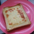 いしまいﾁｬﾝ's cooksnap of when they made ジューシー✿ マヨｏｎチーズトースト✿.
