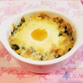 Richland☆Y's cooksnap of when they made ほうれん草とコーンのココット.