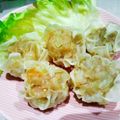 百年日記's cooksnap of when they made 【海老シュウマイ】ひき肉とむき海老で簡単.
