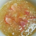naki1227's cooksnap of when they made ほっこり♡かぶとベーコンの優しいスープ.
