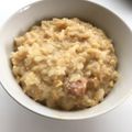 riiiramame's cooksnap of when they made チーズリゾット 簡単.