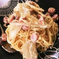may_uko's cooksnap of when they made 簡単☆スライスチーズで濃厚カルボナーラ.