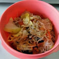 クックBNQ5PD☆'s cooksnap of when they made 挽肉☆白滝☆中華風野菜炒め.