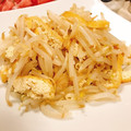 ☆糖質減らしてます☆'s cooksnap of when they made 簡単♡中華風もやしと油揚げの炒めもの.