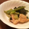umizarusuki's cooksnap of when they made あと一品！のときの小松菜と揚げの煮浸し.