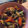 Walnut1107's cooksnap of when they made 簡単!ありあわせ野菜でさば缶中華丼.