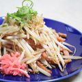 ＊ろりす＊'s cooksnap of when they made 給料前に！もやしの【焼きそばソース】炒め.