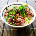 あーこ姐's cooksnap of when they made 簡単！酢めしで☆ほたるいかのっけごはん.