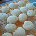 みんめいこ's cooksnap of when they made 卵白消費！サクサクラングドシャ♪.