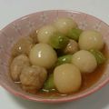 ショコラメロン's cooksnap of when they made 料亭風☆かぶの海老肉詰め餡かけ☆.
