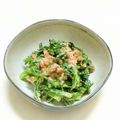 ｅｋ４'s cooksnap of when they made 春菊のゴマ入り梅マヨ和え.