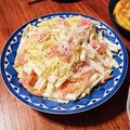 Meguminomy's cooksnap of when they made 白菜と生ハムのさくさくサラダ.