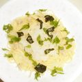白いぐれーぷ's cooksnap of when they made ～ツナの簡単和風パスタ～.