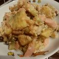harryj's cooksnap of when they made さつまいもベーコンしめじのおかずサラダ.