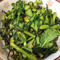 クック26352G☆'s cooksnap of when they made しらすとかぶの葉の塩昆布炒め☆.