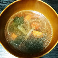 まってぃーふじん's cooksnap of when they made トマトとわかめのスープ.