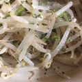 クックZ8J4H4☆'s cooksnap of when they made 簡単もやしのりナムル.