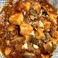 kimiayumi's cooksnap of when they made さば水煮缶と高野豆腐✿鯖のケチャップ煮.