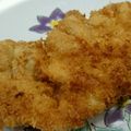ちびに's cooksnap of when they made 驚く程サクサク！簡単チキンカツ＊.