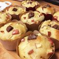 桜々もち's cooksnap of when they made ♡りんごチョコマフィン♡.