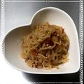 K0A9O0R8U♪'s cooksnap of when they made 糸こんにゃくのピリ辛きんぴら.