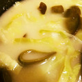 ちびっ子のママ's cooksnap of when they made ねばとろ☆生めかぶのお味噌汁.
