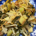 卵せんべい's cooksnap of when they made 捨てないで！大根の皮と葉でふりかけ！.