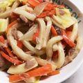 kanjuna's cooksnap of when they made めんつゆで！焼うどん.
