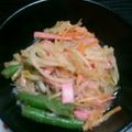 キャラメグ♪'s cooksnap of when they made 手作り中華ドレッシングで♡春雨サラダ♡.