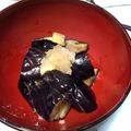 ゆうあやまま☆'s cooksnap of when they made 揚げナスのポン酢大根おろしのせ.