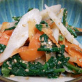 たけッティ's cooksnap of when they made 簡単！ごぼうと人参と春菊の胡麻和え.