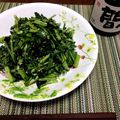 setzerTAKA's cooksnap of when they made 春菊のサラダ.