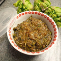 卯月のうさぎ２０１４'s cooksnap of when they made ふきのとうの甘味噌　ご飯のおともに～♪.