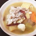 なぁさん！'s cooksnap of when they made ♡ほっこりする、さつまいも入り豚汁.