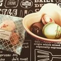 maco00's cooksnap of when they made ストロベリーチョコ＊マカロン.