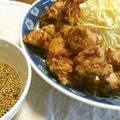 よしゴンクス's cooksnap of when they made 鶏肉のジューシーから揚げ☆ねぎソース.