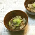 おはなすき's cooksnap of when they made 胡麻たっぷり！らっきょう胡麻納豆.
