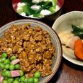 ☆さぶ☆☆'s cooksnap of when they made ＊簡単旨ピリ辛！食べるラー油で肉味噌＊.