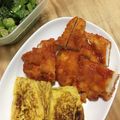 はっさく2021's cooksnap of when they made チキンカツのケチャップ煮.