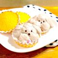 ずぼらのあげは's cooksnap of when they made 秋田犬サンタのクリスマスカップケーキ☆.